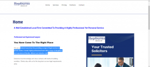 Hepburns Solicitors
